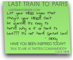 Diddy "Last Train to Paris" Twitter Ad