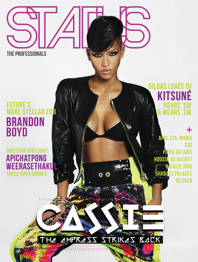 Cassie Covers STATUS Magazine
